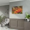 92408-74.jpg Butterfly on Orange Flower Poster