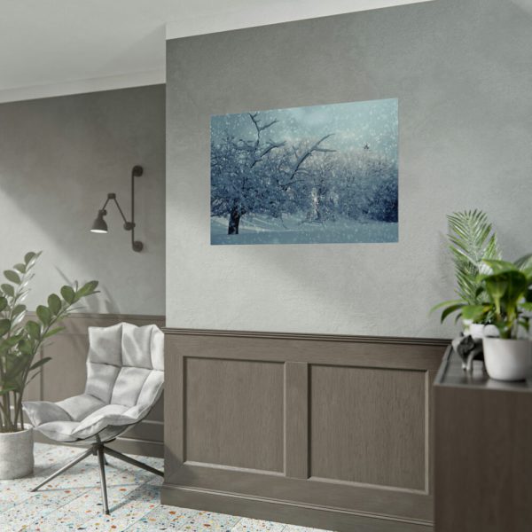 92408-771.jpg Forest Covered with Snow Poster