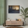 92408-775.jpg Dawn and Winter in the Forest Poster