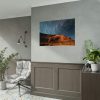 92408-786.jpg Swirling Stars in a Night Sky Over Lake Powell Poster
