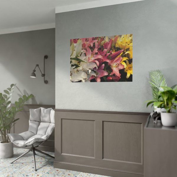 Lilies Flower  Poster