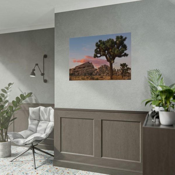 92408-811.jpg Sunset near Turtle Rock Poster