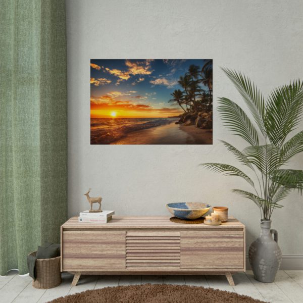 92408-820.jpg Sunrise Over the Beach Punta Cana Poster