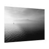 92408-849.jpg Black and White Sky and Sea Poster