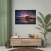 92408-855.jpg Waves Reflection and Sunrise Poster