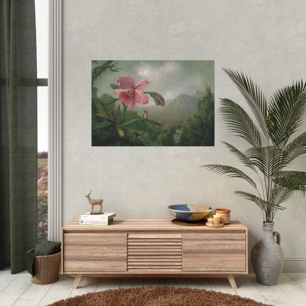 Heade Orchid by Martin Johnson Poster