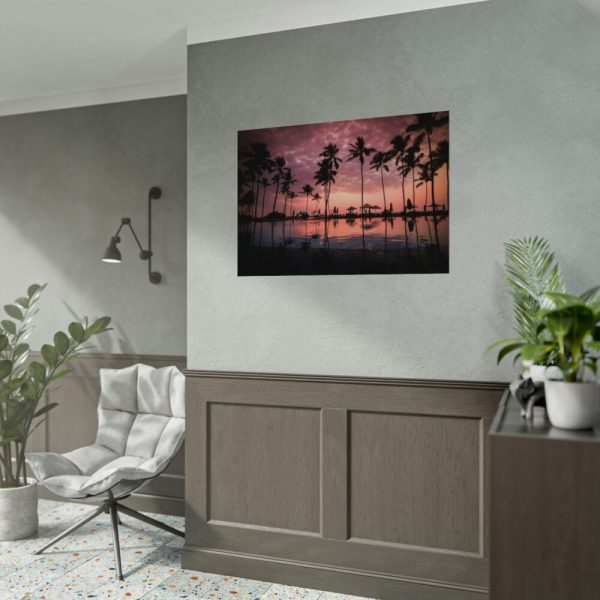 92408-911.jpg Water Palm in the Resort Poster