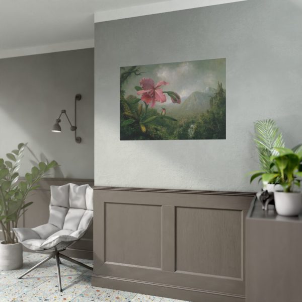 Heade Orchid by Martin Johnson Poster