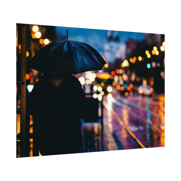 Rainy Night in the City Poster