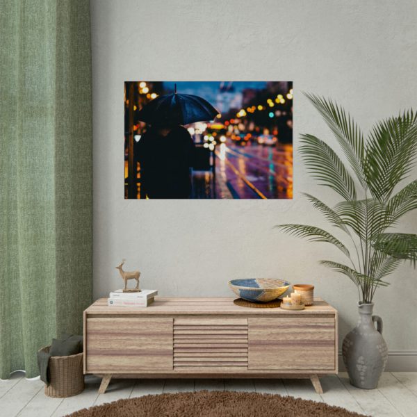 Rainy Night in the City Poster