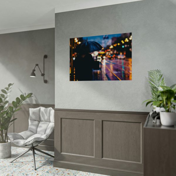 Rainy Night in the City Poster