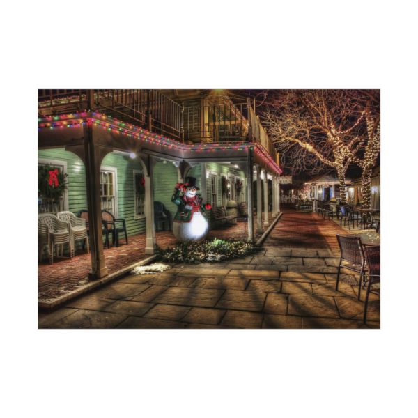 92408-952.jpg Town Christmas Decoration Poster