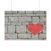 92408-963.jpg Heart on the Wall Poster