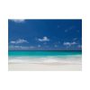 92408-992.jpg Blue Sky Sandy Beach Aesthetic Landscape Poster
