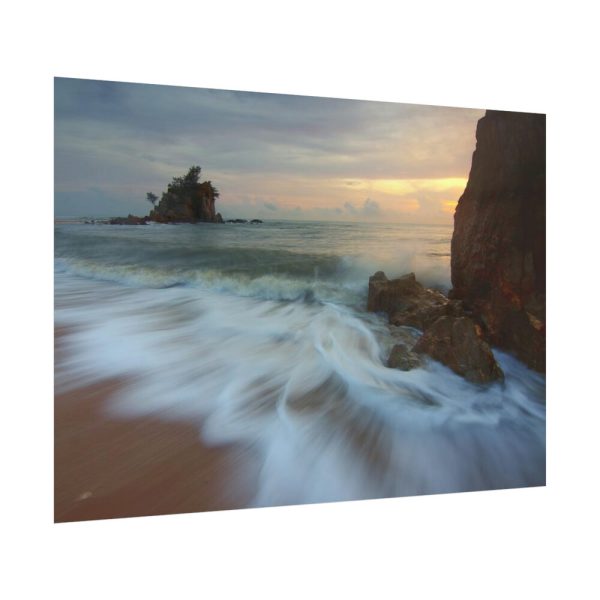 92409-1039.jpg Sunrise on Ocean Island Poster