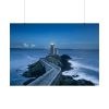 Lighthouse on the Rock Poster