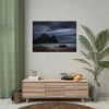 92409-1070.jpg Sunset During Storm is Comimg to the Island Poster