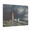 Eddystone Lighthouse by Anton Melbye Poster