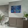 Light Building in the Night Poster