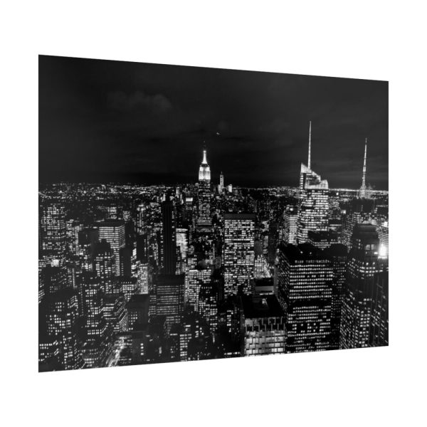 Black and White urban City Poster