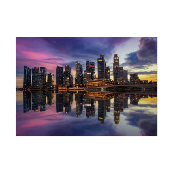 92409-1127.jpg Singapore Marina Bay Poster