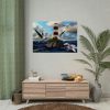 Lighthouse and Seagulls Poster