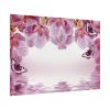 Orchid Background Flowers Poster