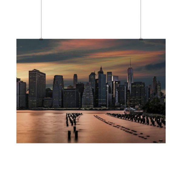 Skyline in the Dusk Poster
