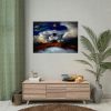 92409-1165.jpg Lighthouse Sea Water Illustration Poster