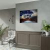 92409-1166.jpg Lighthouse Sea Water Illustration Poster