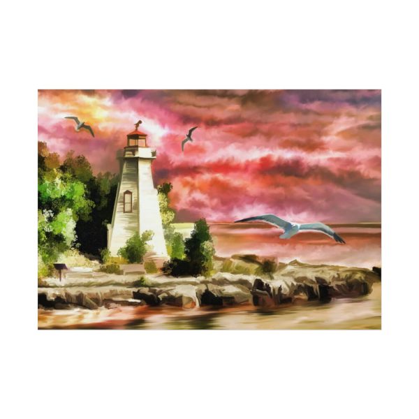 92409-1172.jpg Lighthouse Art by Santiago Lopez Ballesteros Poster