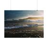 Sunlight on the Ocean Poster