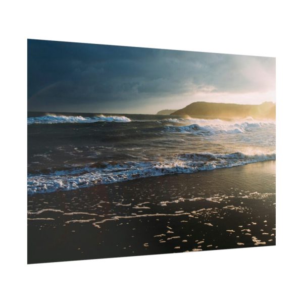 Sunlight on the Ocean Poster