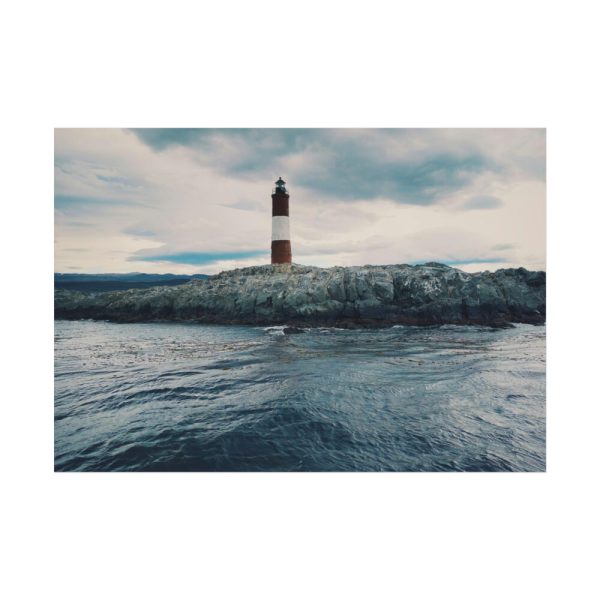 92409-1212.jpg Antarctic Lighthouse Tierra Del Fuego South America Poster