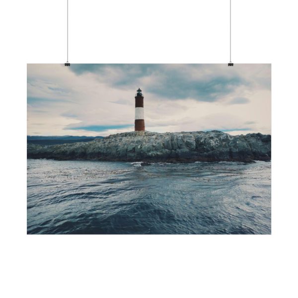 92409-1213.jpg Antarctic Lighthouse Tierra Del Fuego South America Poster