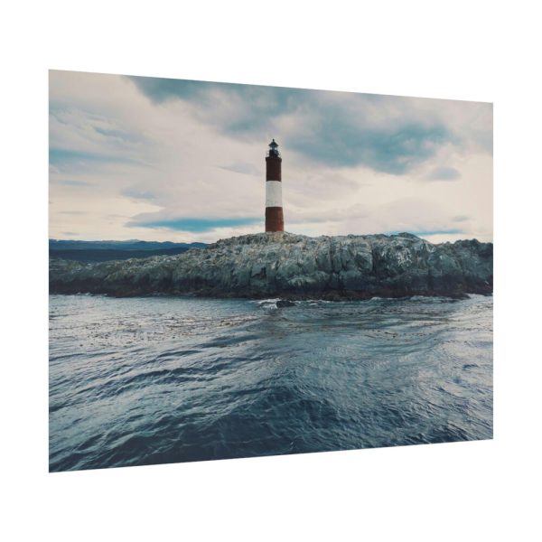 92409-1214.jpg Antarctic Lighthouse Tierra Del Fuego South America Poster