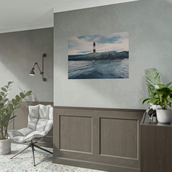 92409-1216.jpg Antarctic Lighthouse Tierra Del Fuego South America Poster