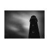 92409-1217.jpg Lighthouse in Black and White Poster