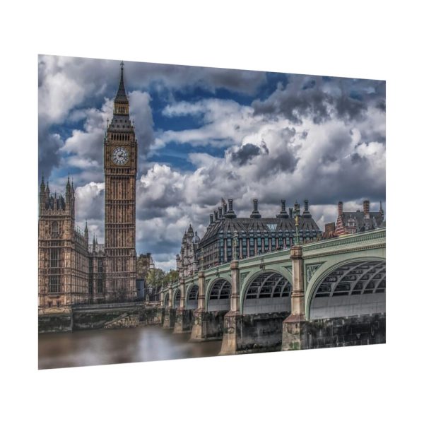 92409-1244.jpg London Big Bang Bridge Poster