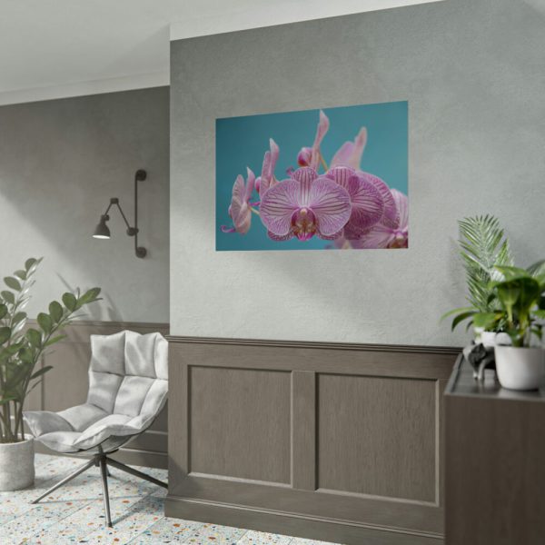 Purple Orchid  Poster