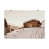 92409-1268.jpg Cabin in the Winter Poster