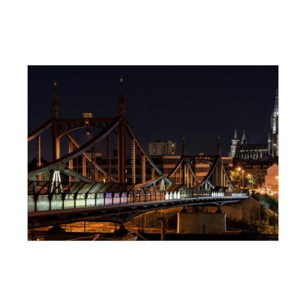 92409-1277.jpg Bridge and Church Poster