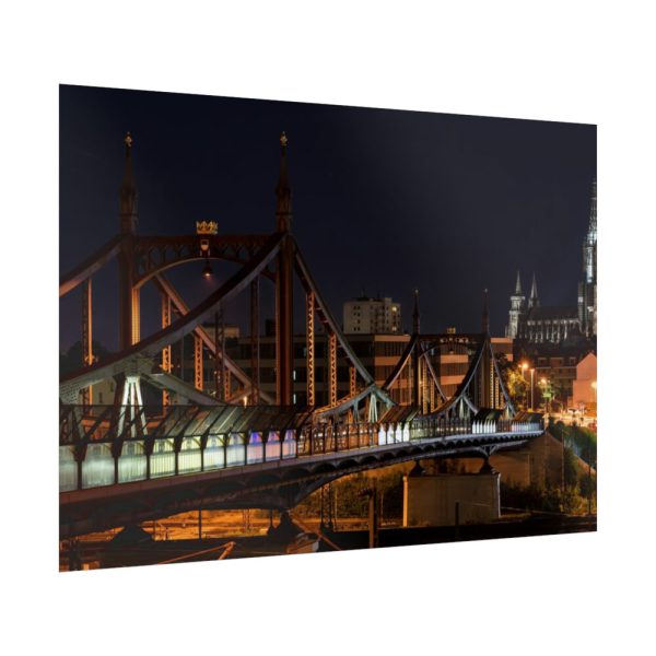 92409-1279.jpg Bridge and Church Poster