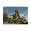 Hunting Dogs by Francisco Goya Poster