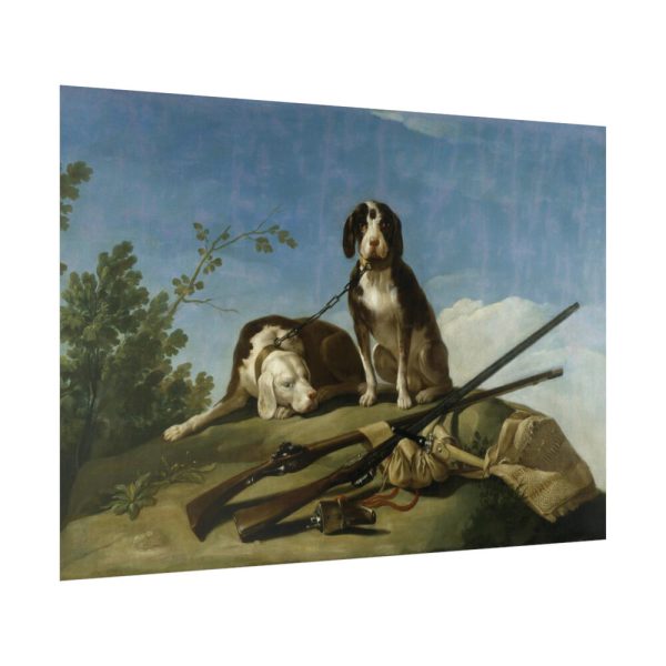 Hunting Dogs by Francisco Goya Poster
