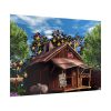 92409-1294.jpg House Shack Hut Cabin Poster