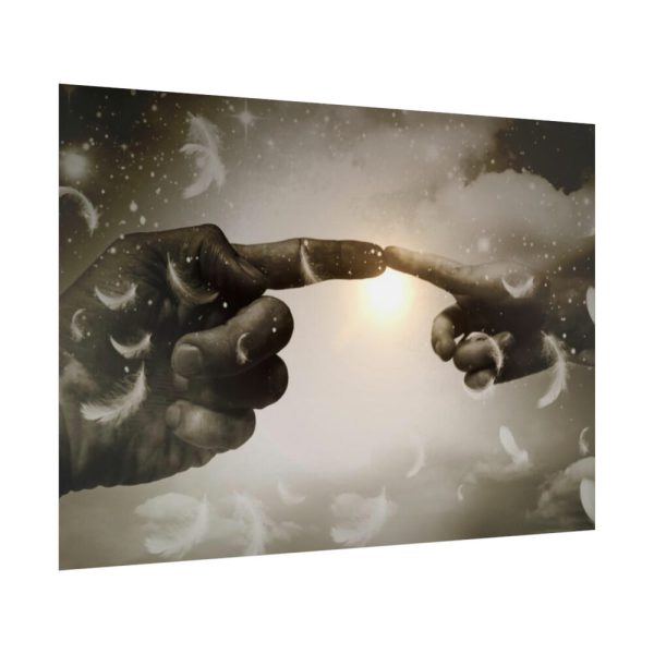 92409-1324.jpg Finger Contact Poster