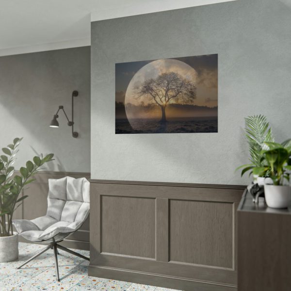 Moon Tree Atmosphere Poster