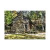 92409-1332.jpg Cabin House Home Woods Poster
