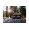 92409-1352.jpg Fall Morning at Elk Tongue Patrol Cabin Poster